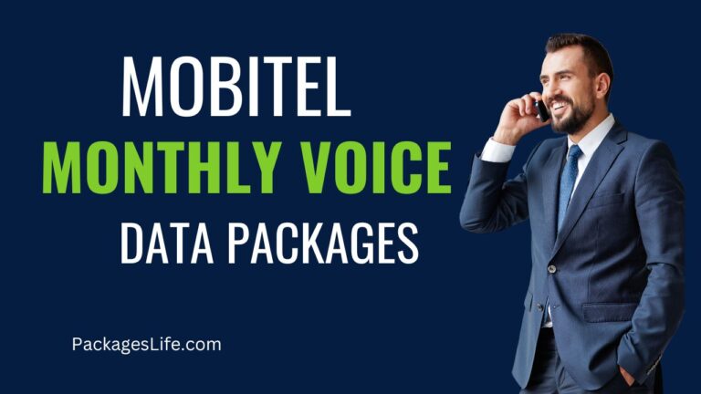 Mobitel Monthly Voice and Data Packages in Sri Lanka